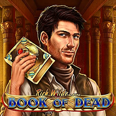 Book of Dead Egyptian-themed slot tile at MagicWin